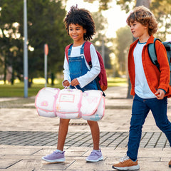 PRIMLECT butterfly-design nap mat adds cheerful style for kids' rest areas.
