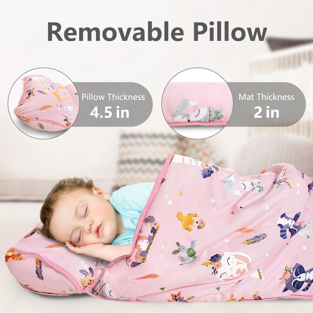 PRIMLECT nap mat displays 55 by 35 inch dimensions for generous space.
