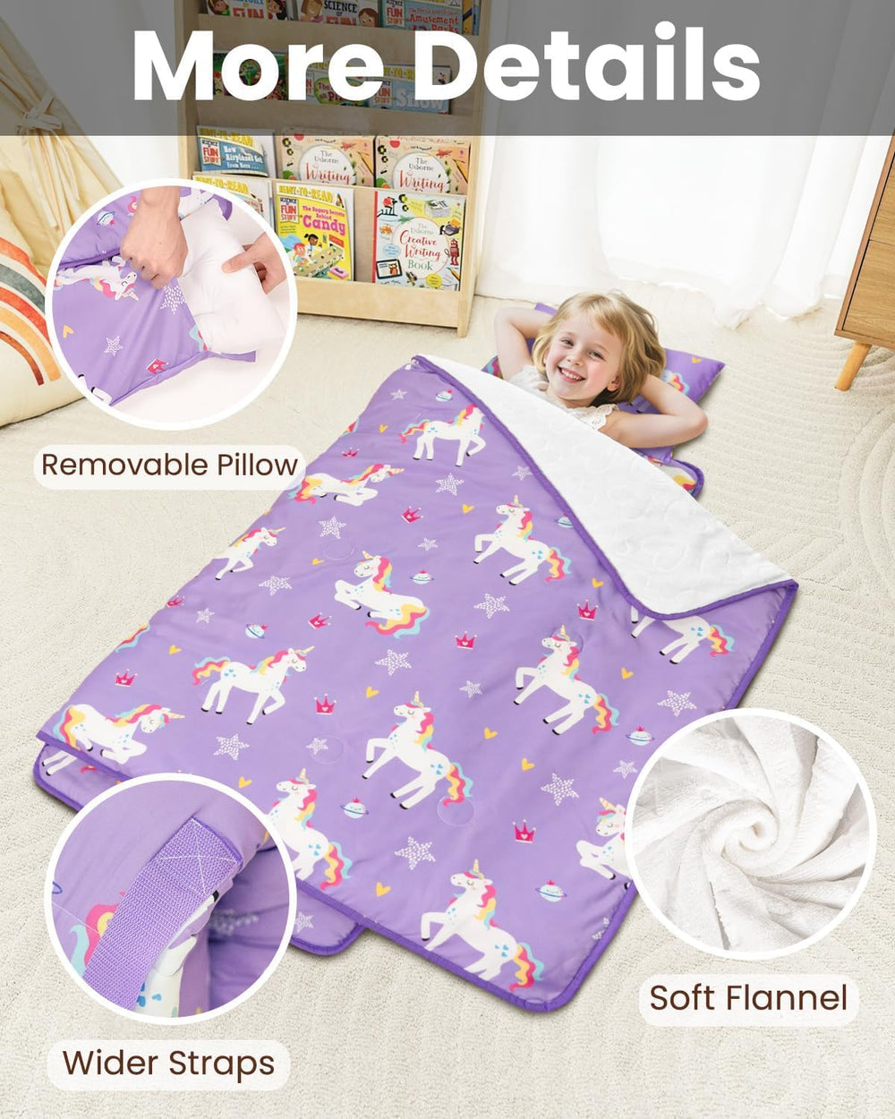 Primlect nap mat compact carry design for travel