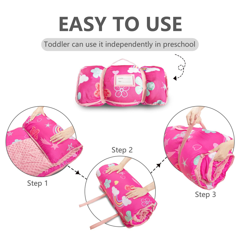 PRIMLECT daycare setup with nap mat ready for rest