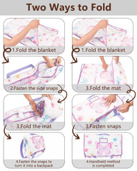 PRIMLECT nap mat machine washable for easy cleaning