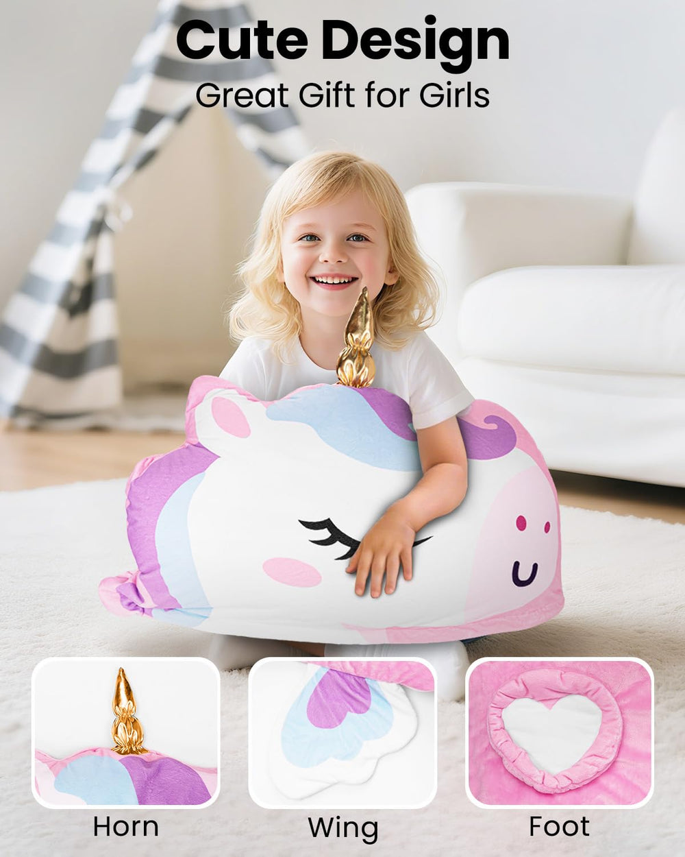 PRIMLECT pink toddler nap mat, ideal gift for birthdays or holidays.
