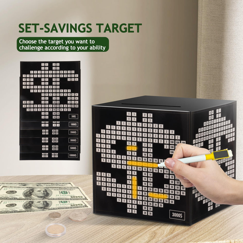 Primo Lines Money Saving Box family challenge for kids and adults