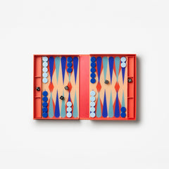 PrintWorks Art of Backgammon includes 30 acrylic pieces for immediate gameplay
