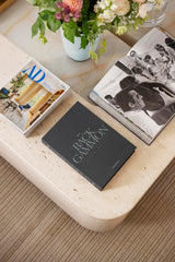 PrintWorks Classic Backgammon grey-blue design elevates any board game shelf