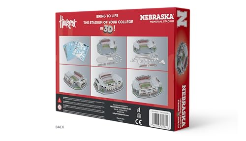 Pro-Lion Memorial Stadium 3D model perfect for college football display