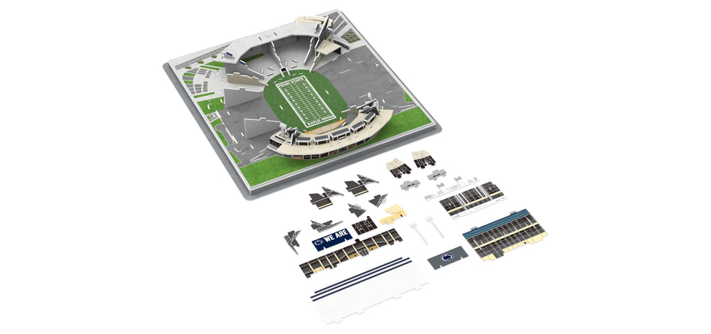Pro-Lion stadium exterior and stands as collectible decor