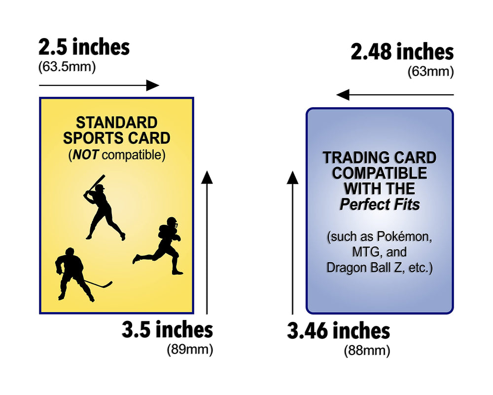 PRO SUPPORT TRADING CARD ACCESSORIES double-sleeving setup helps guard cards during play