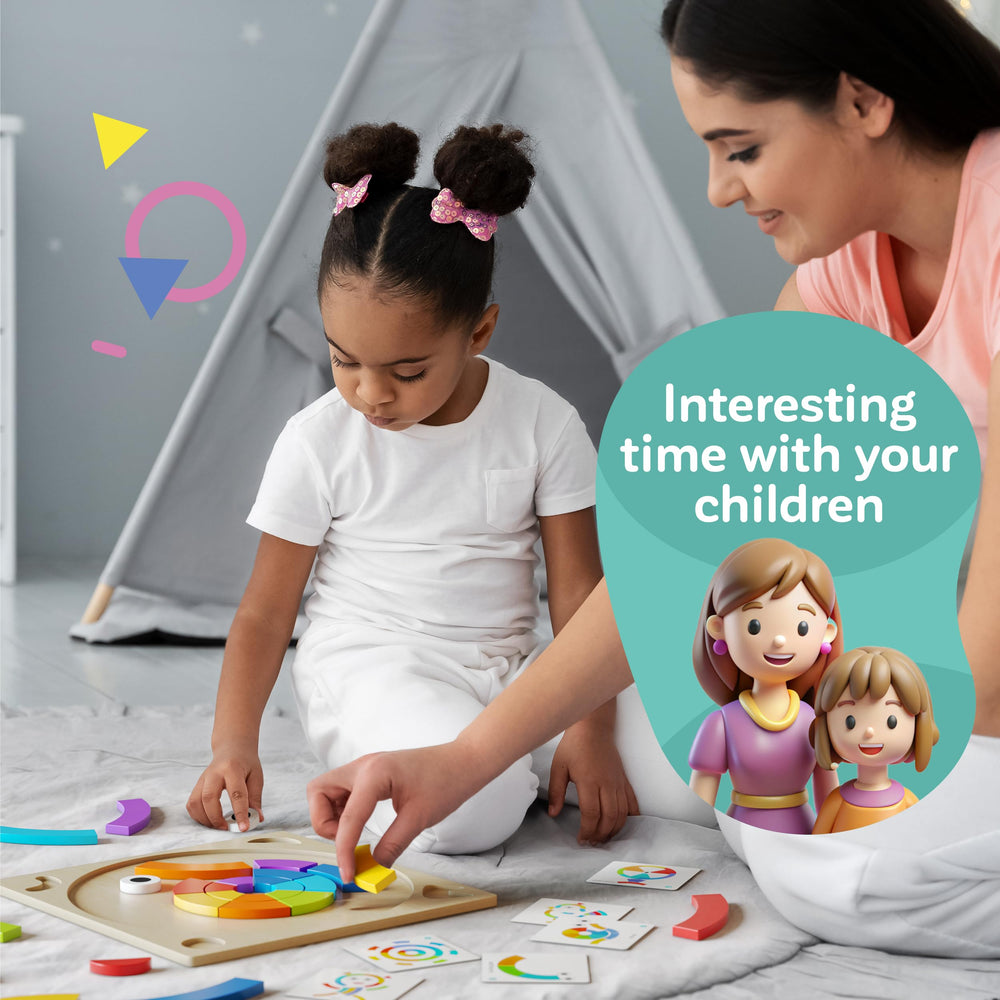 PRO100HOME colorful tiles inspire creativity and color study.