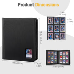 ProCase waterproof non-PVC pockets protect toploaders from dust and moisture