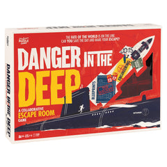 Professor PUZZLE Danger in The Deep submarine blueprint for immersive cooperative play