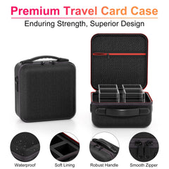 Proijeut deck box holds 100+ double-sleeved cards per box