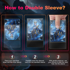 Proijeut high transparency sleeves preserve original colors and artwork