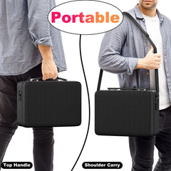 Proijeut packaging shows included boxes, case, dividers, and strap.