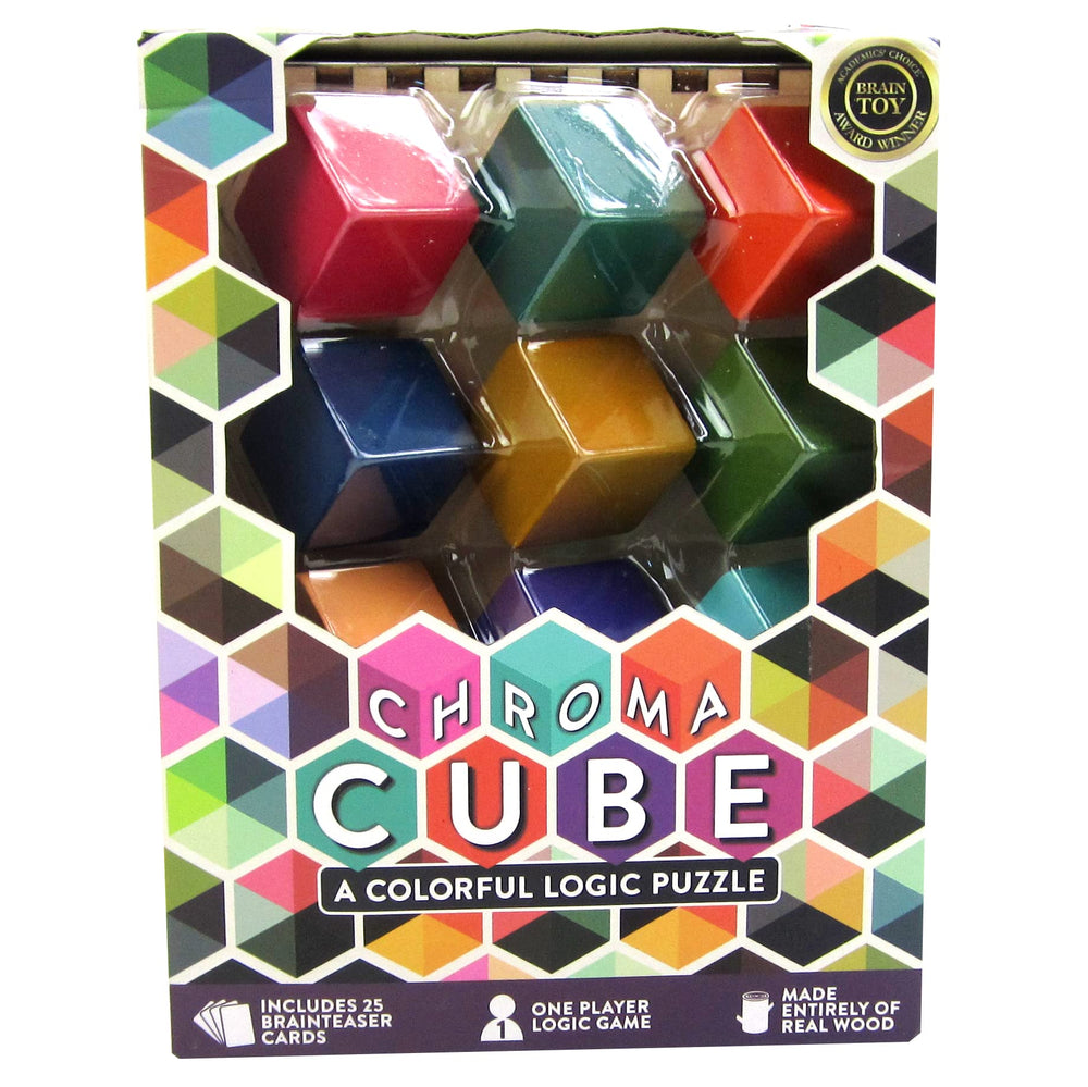 Project Genius Chroma Cube solo gameplay for focused thinking sessions.