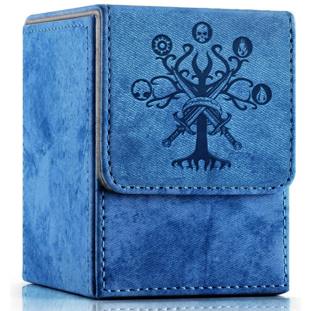PROMAXIBINDER MTG Commander Deck Box with magnetized cover keeps cards secure and accessible.