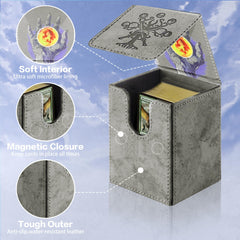 PROMAXIBINDER deck box measures 3.1 x 3.2 x 4.1 inches.