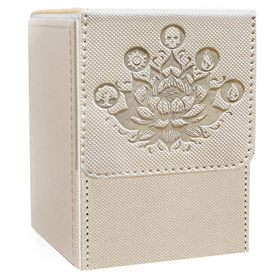 PROMAXIBINDER MTG deck box grey cover protects cards during travel and adds rugged style