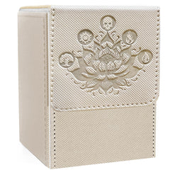 PROMAXIBINDER MTG deck box grey cover protects cards during travel and adds rugged style