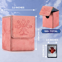 Promaxibinder MTG deck box magnet closure enables easy, secure access