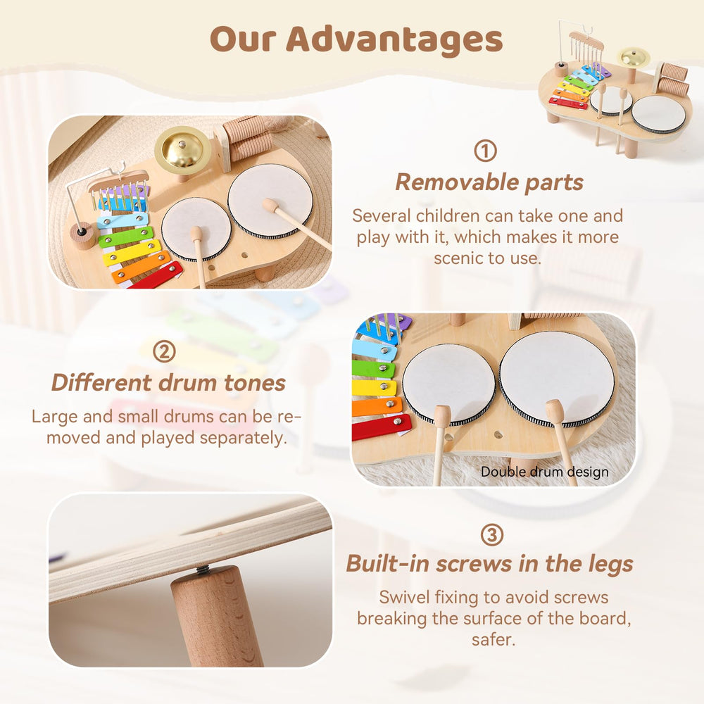 Promise Babe xylophone for early music exploration and fine motor practice.