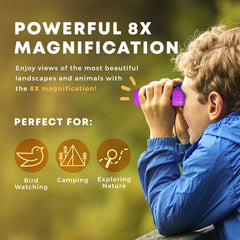 Promora compass included for young explorers during outdoor adventures