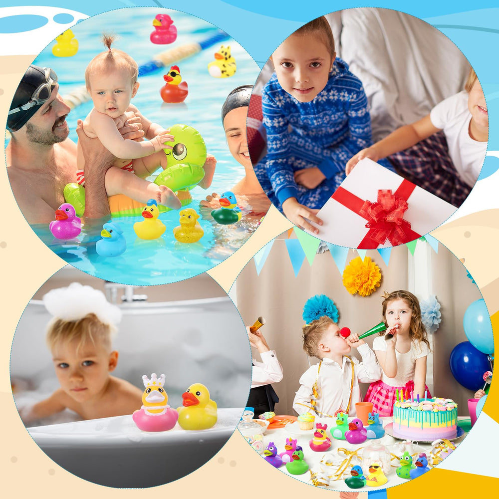Prudiut car dashboard ducks decor add playful touch during road trips.
