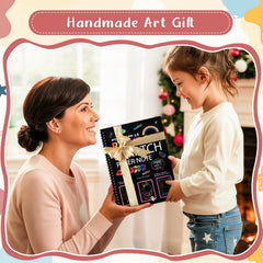 Classroom scene with several kids using the Prudiut kit for group creativity.