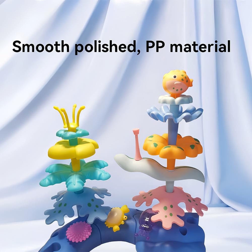 PSDVAYI coral toy safe for bath, pool, or beach play