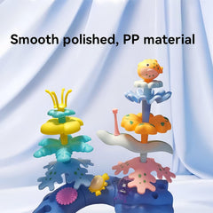 PSDVAYI coral toy safe for bath, pool, or beach play