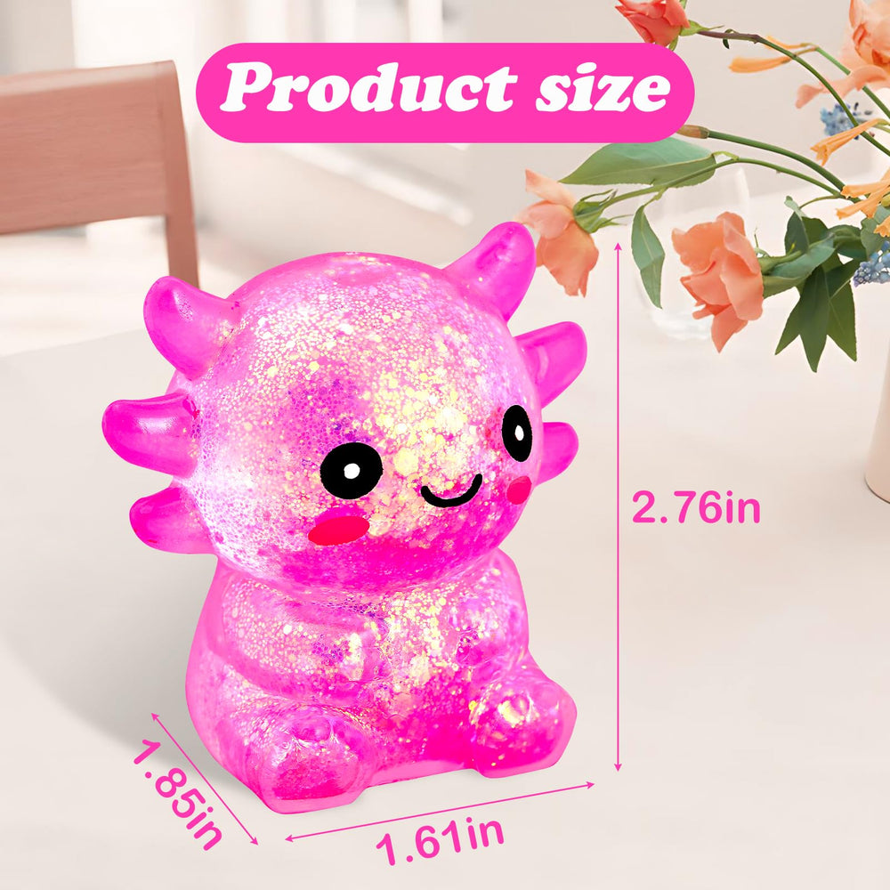 Ptdumyjua axolotl toy blue for calming focus during tasks