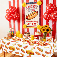 PTECDROTS tear-resistant tablecloth durable for outdoor use.