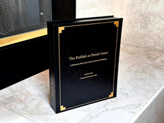 Publish or Perish Game table-setup captures the social energy of a lively study night.
