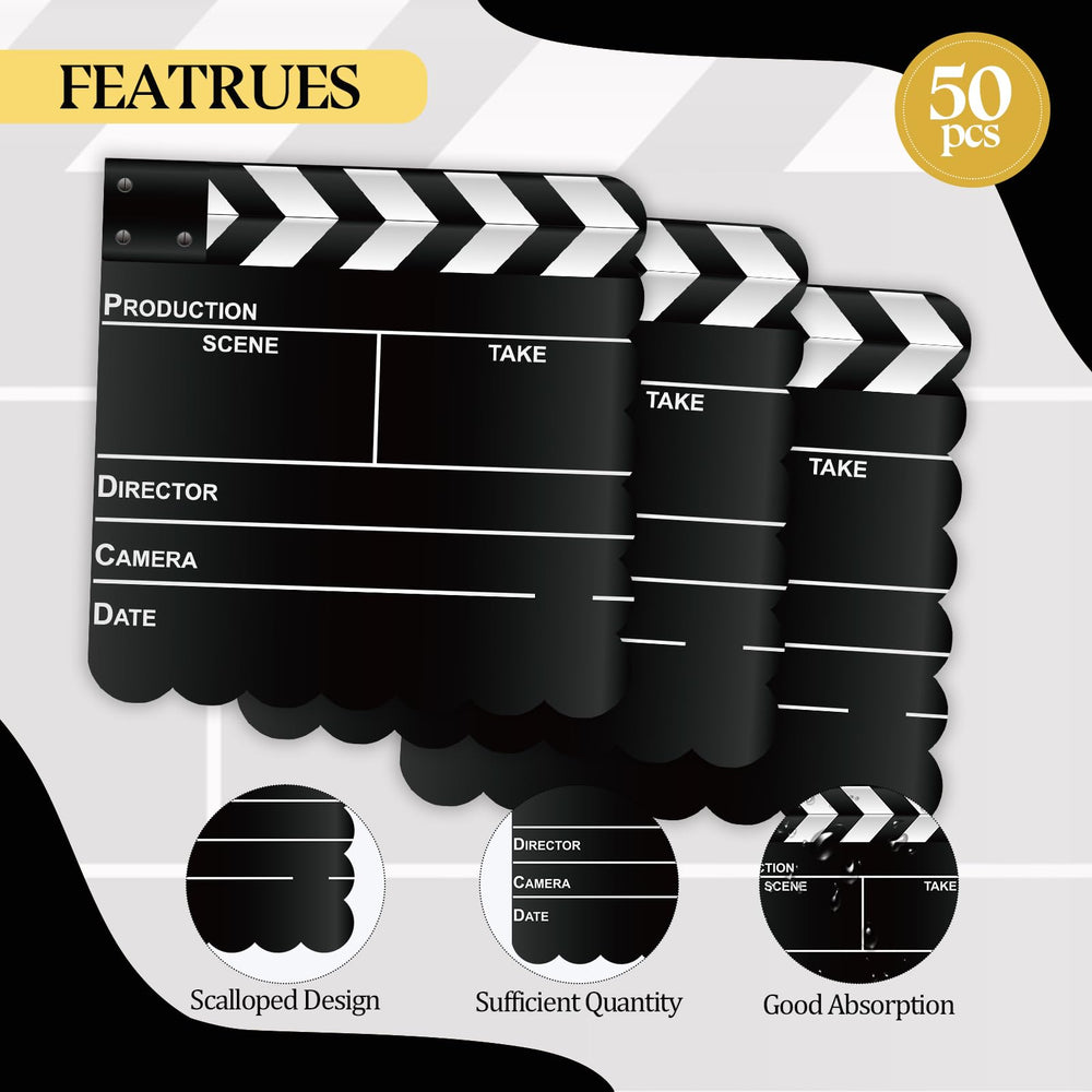 PUEVENYI film-themed napkins add cinematic flair to celebrations