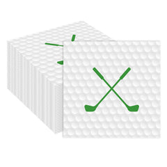 PUEVENYI golf napkins unfolded 13x13 with golf motif, perfect for decor and easy cleanups