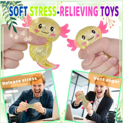 Puffwize Axolotl-themed gift sparks joy during celebrations.