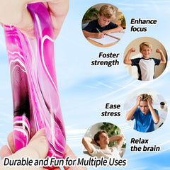 Puffwize durable squishy cube that holds shape after repeated squeezes