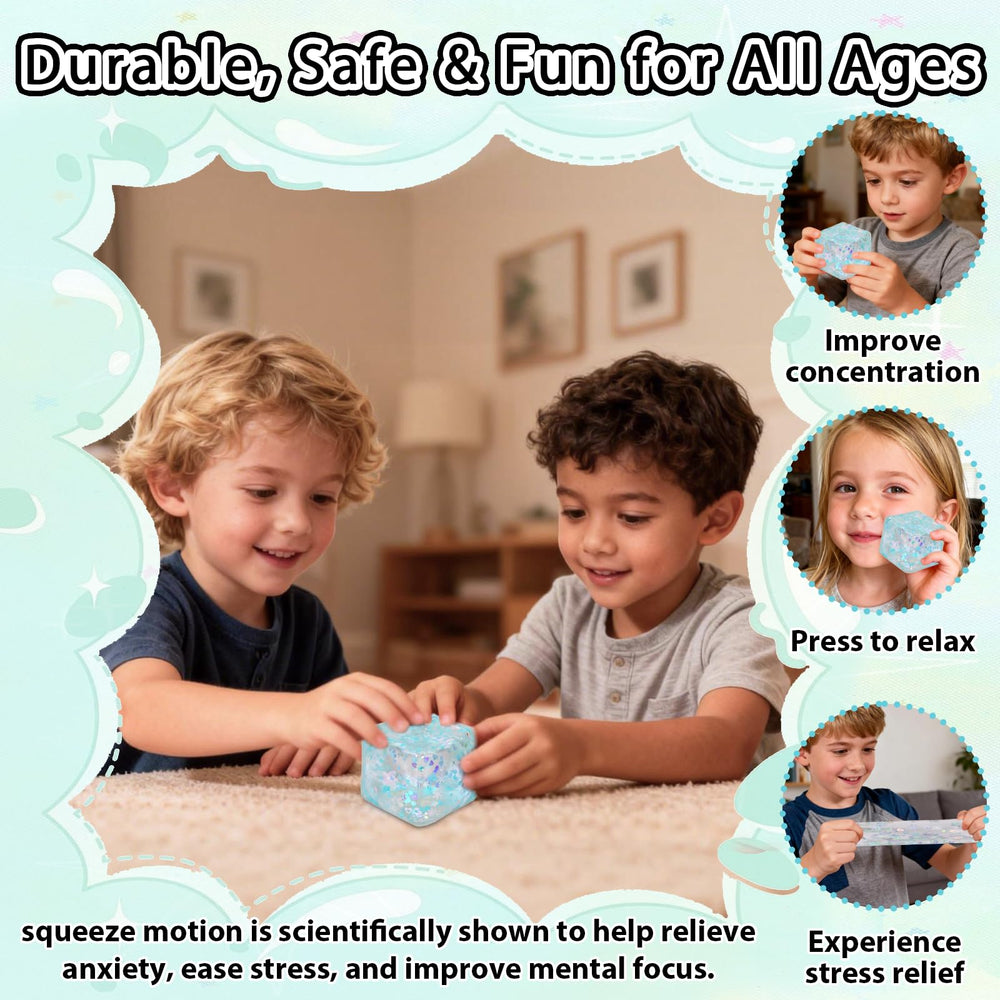 Puffwize non-toxic TPR material ensures safe sensory play.