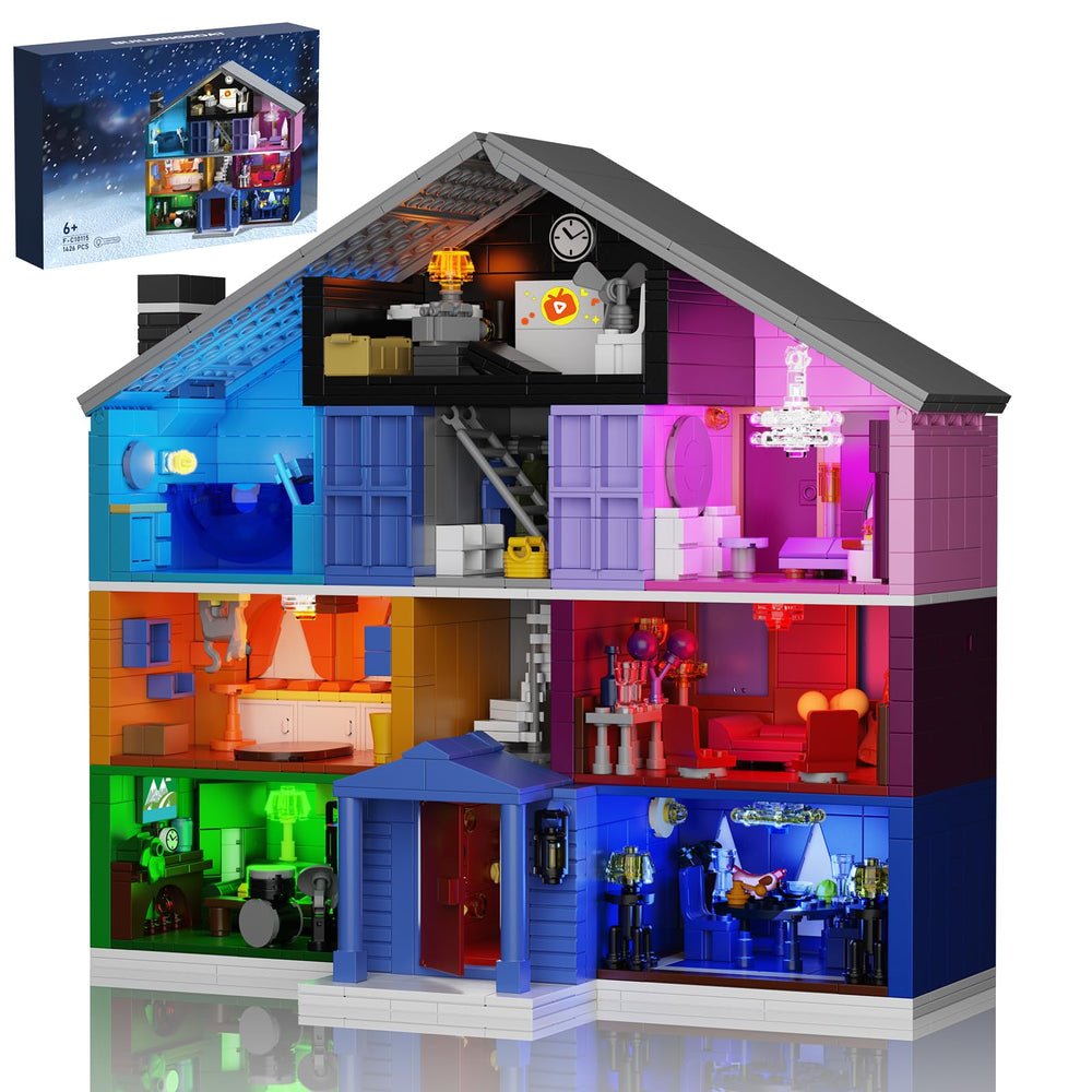 PUIOSYMG Star House Building Set box for gifting and display