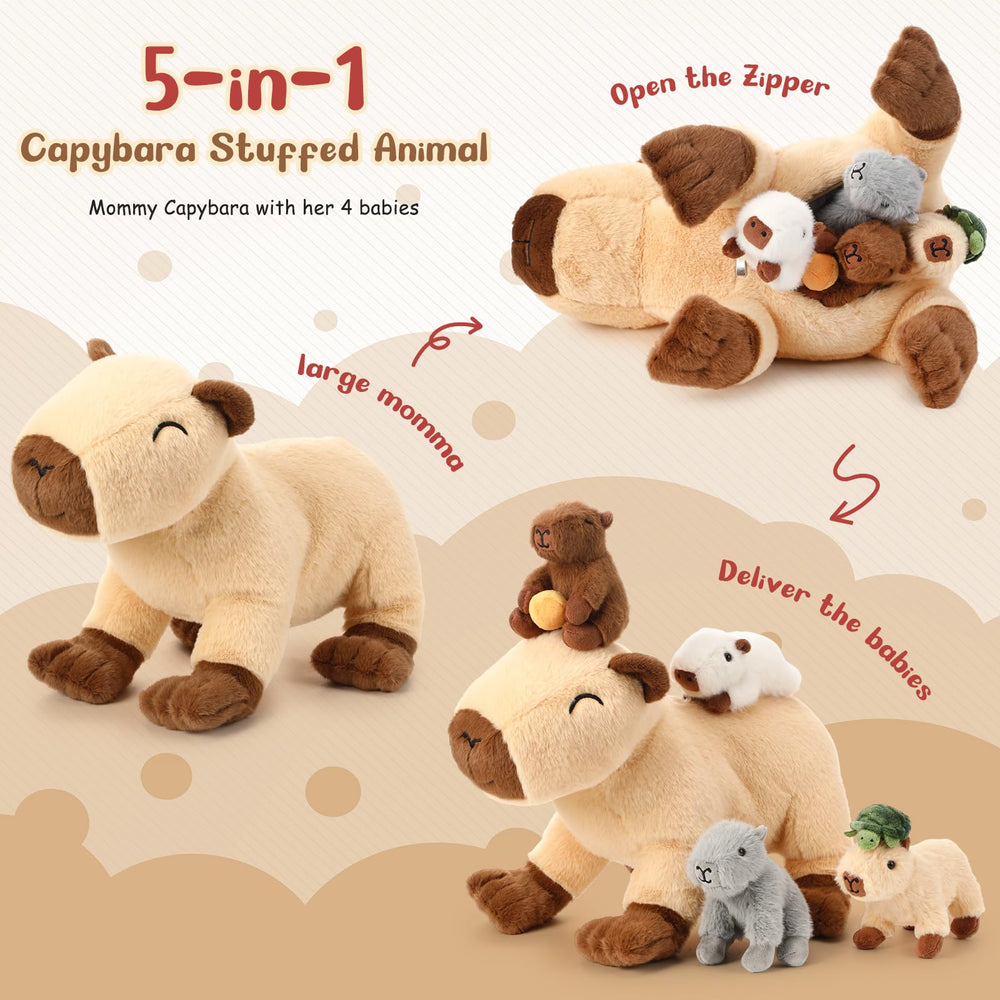 PullCrease capybara soft plush fabric closeup, cozy hug-friendly material