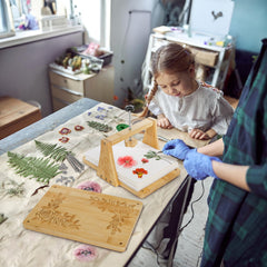 Pumtus 30 lining papers and accessories ready for pressed art projects