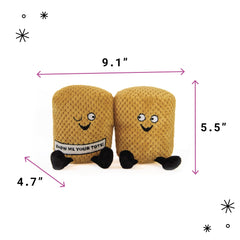 Punchkins Tater Tot Plushie gift-ready packaging enhances gifting.