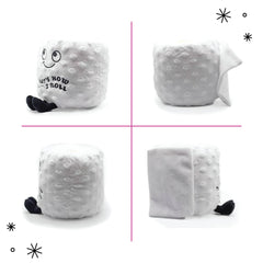Punchkins toilet-roll plushie soft fabric texture and cozy feel