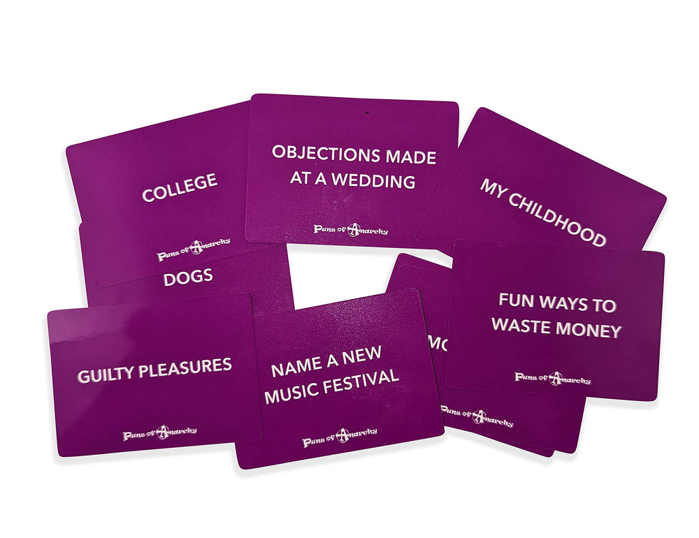 Puns of Anarchy expansion gift pack ideal for birthdays or holidays