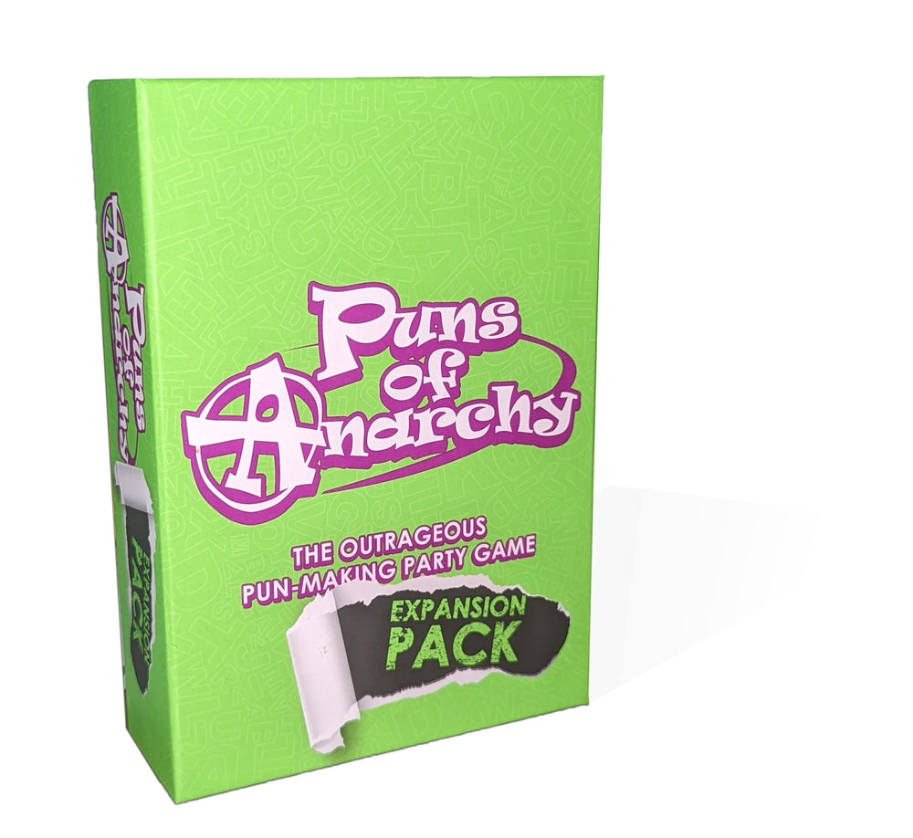 Puns of Anarchy expansion punny cards spark fresh humor at game night