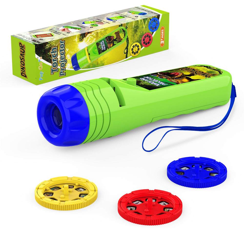 Pup Go dinosaur disc 3 awakens imagination during night-time exploration