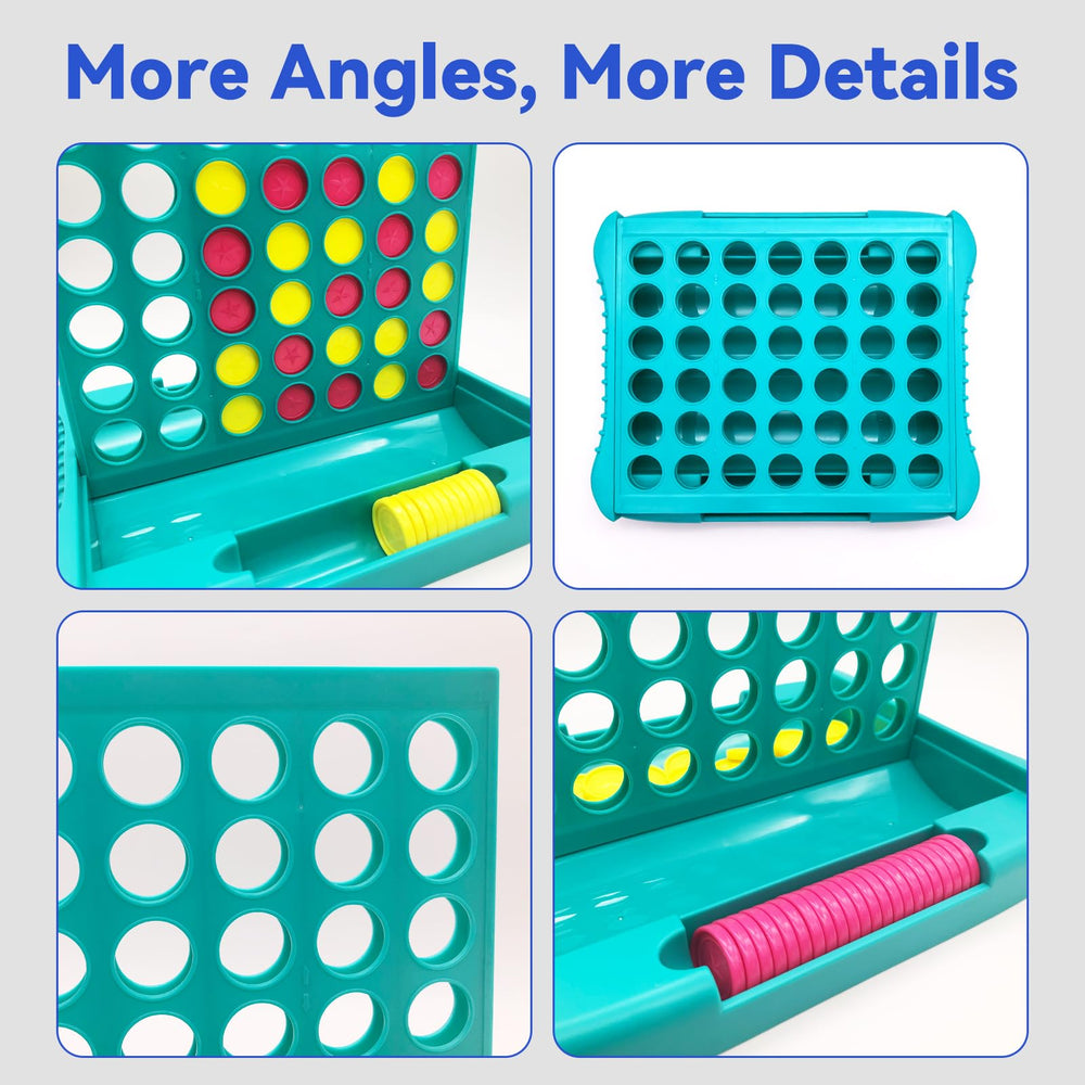 Pup Go four in a row fold-and-play gameplay for ages 3 and up.