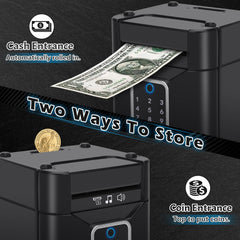 Pupidiu piggy bank large capacity image demonstrates storage for toys and keepsakes.
