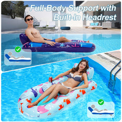 PuppyuWill lounger dimensions 63in by 34.6in, built for up to 300 lbs.