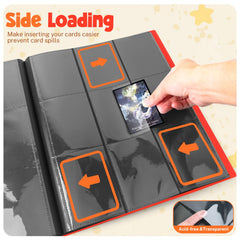 PUPTILY Card Binder 360-card capacity keeps collection neat and portable